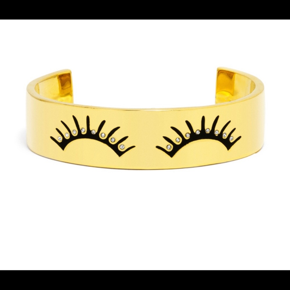 Good used condition bauble bar eyelash bracelet